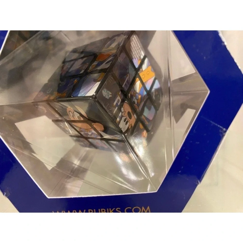 Walt Disney World 50th Anniversary Rubiks Cube Mickey Minnie Puzzle New in Box